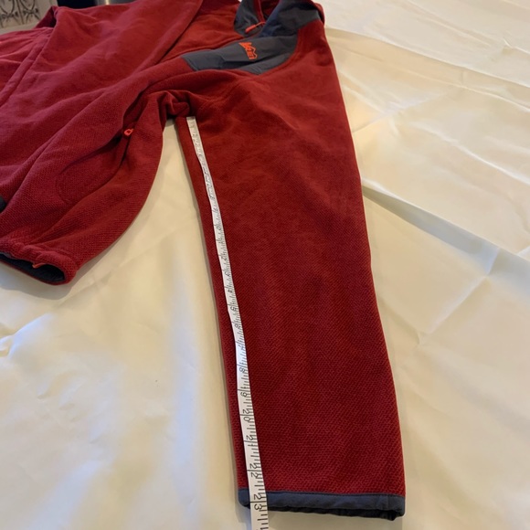 NWOT REI Fleece Jacket Red/Grey XXL - Picture 12 of 13